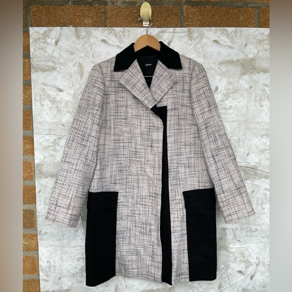 Jil Sander Navy collection overcoat virgin wool blend size 34/small